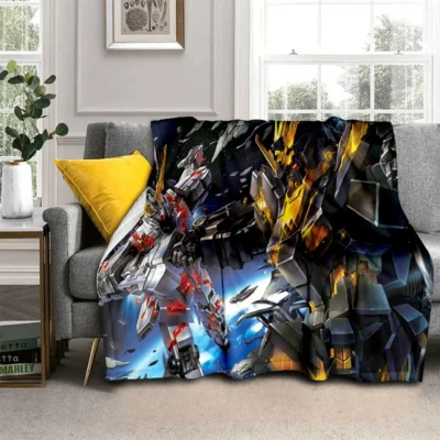 Gundam Anime Blanket