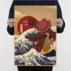 Gundam Paintings Wall Art Classic Movie Posters Wall Art Retro Posters For Home Vintage Decorative Painting 14 - Gundam Merch