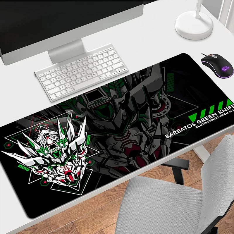 Mouse Carpet Gundames Gamer Keyboard Pad Office Accessories for Desk Mat Mousepad Gaming Mats Mause Computer 2 - Gundam Merch