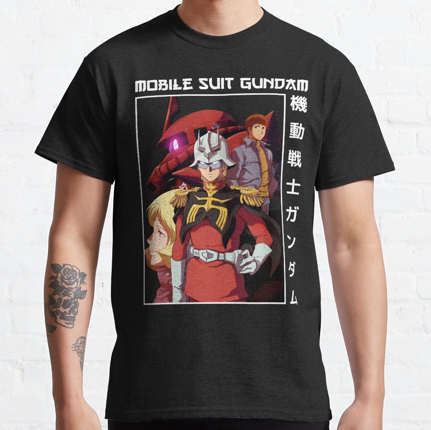 ssrcoclassic teemens10101001c5ca27c6front altsquare product1000x1000.u1 13 - Gundam Merch