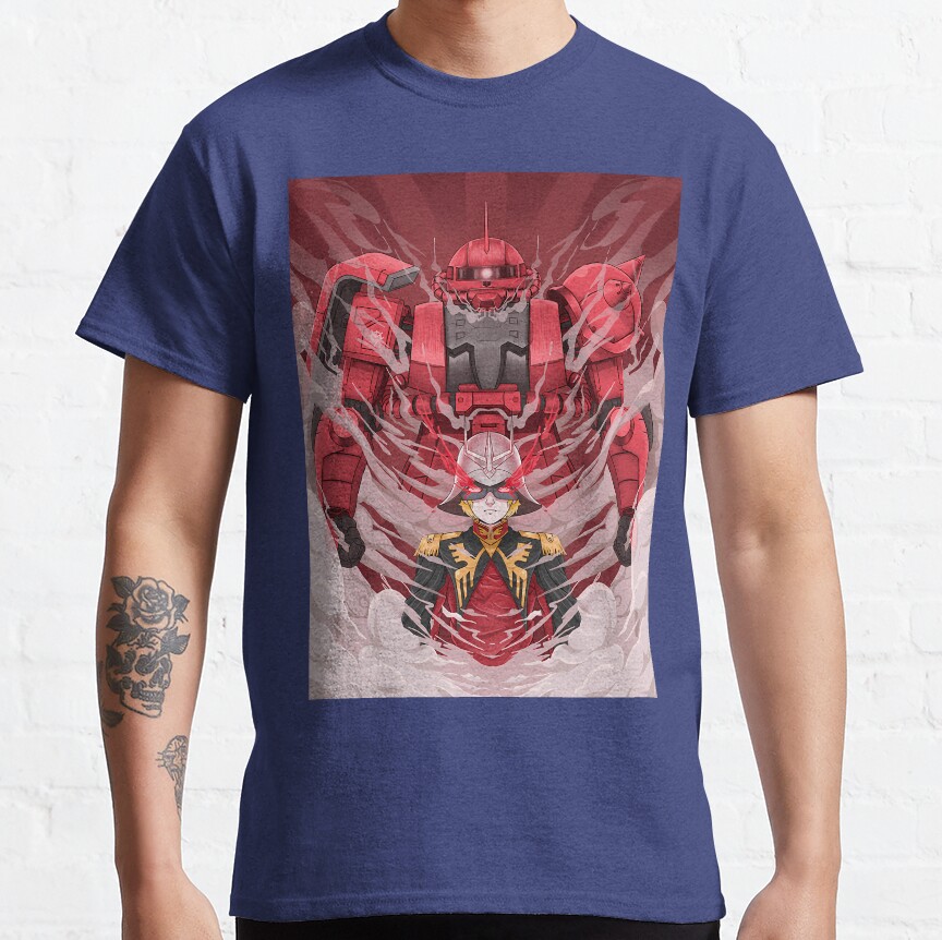 ssrcoclassic teemens353d774d8b4ffd91front altsquare product1000x1000.u1 29 - Gundam Merch