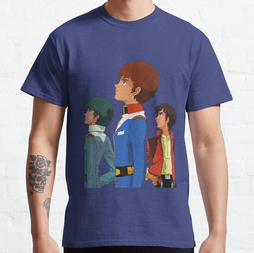 ssrcoclassic teemens353d774d8b4ffd91front altsquare product1000x1000.u1 8 - Gundam Merch