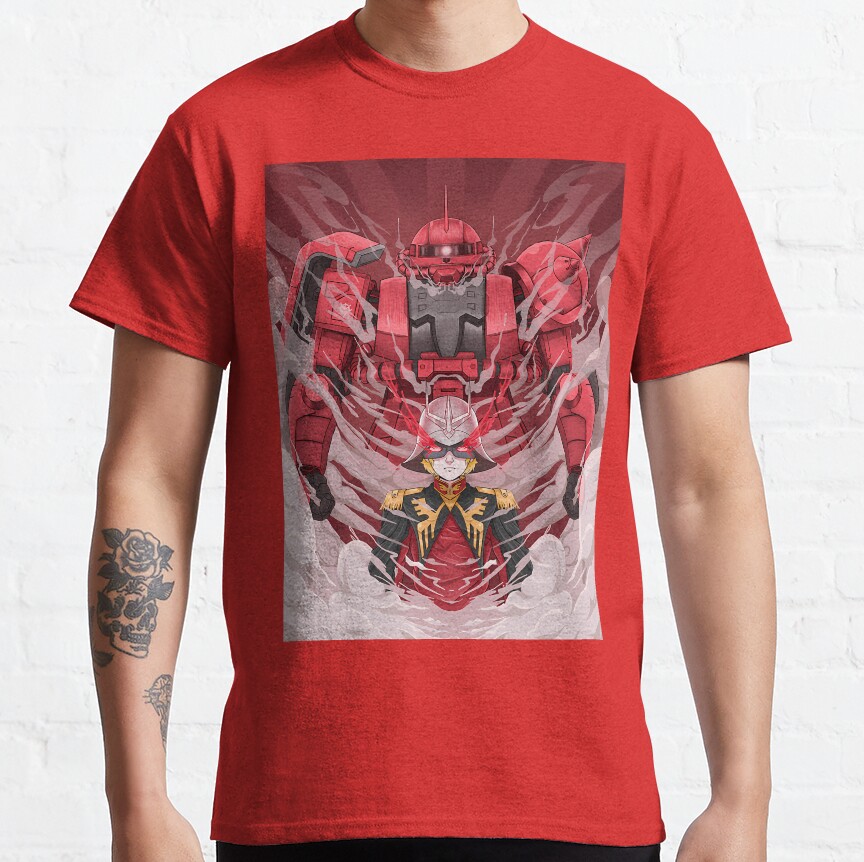 ssrcoclassic teemensdd21218219e99865front altsquare product1000x1000.u1 29 - Gundam Merch