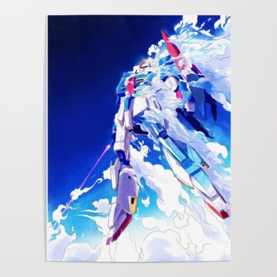 zeta gundam rising posters - Gundam Merch