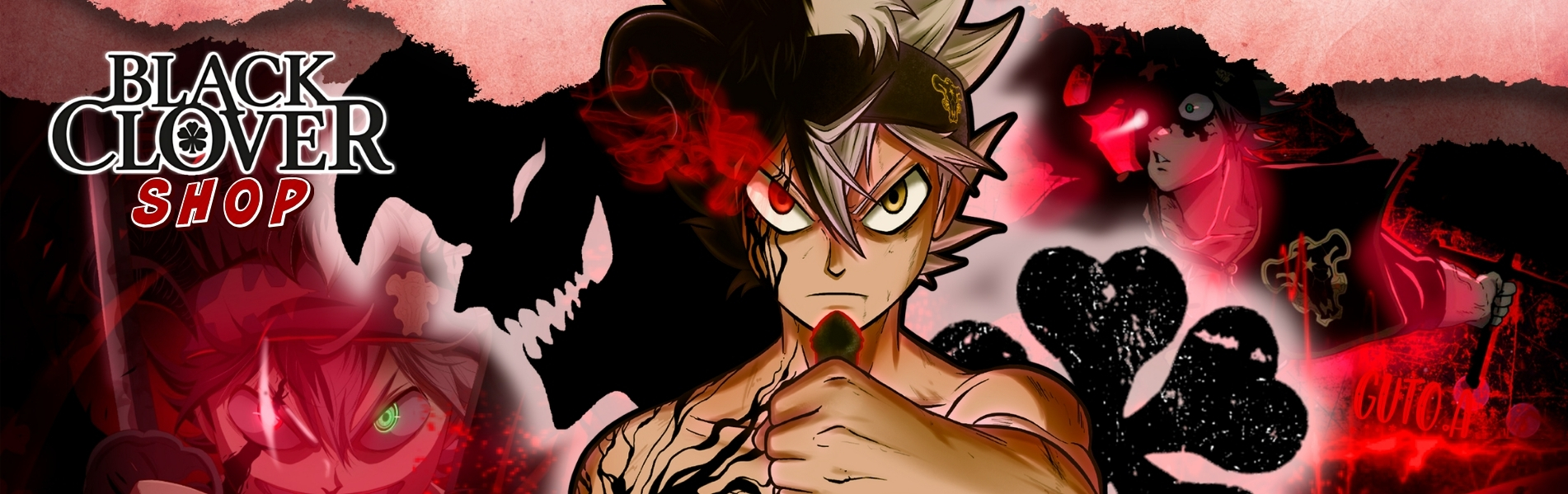 Black Clover Shop Banner - Gundam Merch