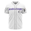 Gintoki and Sadaharu Gintama AOP Baseball Jersey FRONT Mockup - Gundam Merch