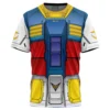 RX 78 Gundam T Shirt FRONT Mockup - Gundam Merch