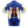 XXXG 01W Wing Gundam Button Up Hawaiian Shirt BACK Mockup - Gundam Merch
