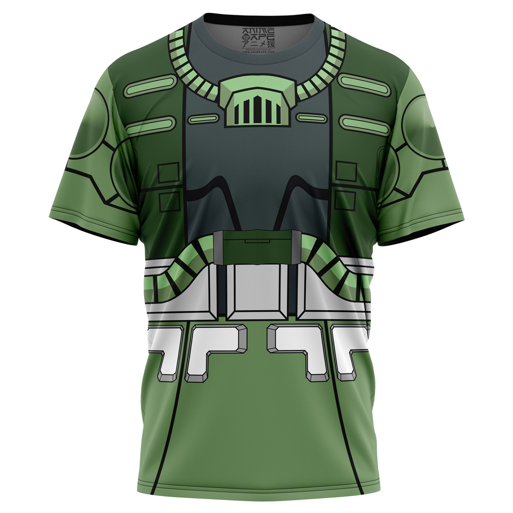 Zaku Gundam T Shirt FRONT Mockup - Gundam Merch